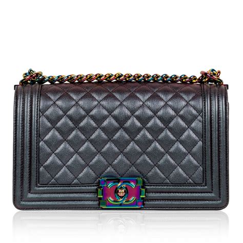 chanel 20b iridescent|iridescent medium boy bag chanel.